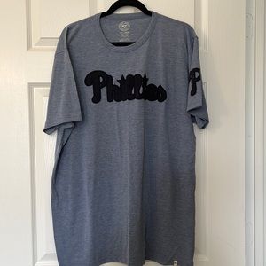 Men’s 47 Brand Embroidered Phillies Tee Size XXL